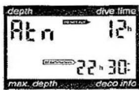 UWATEC Aladin AIR X - Remaining Bottom Time inférieur à 3 minutes - 4