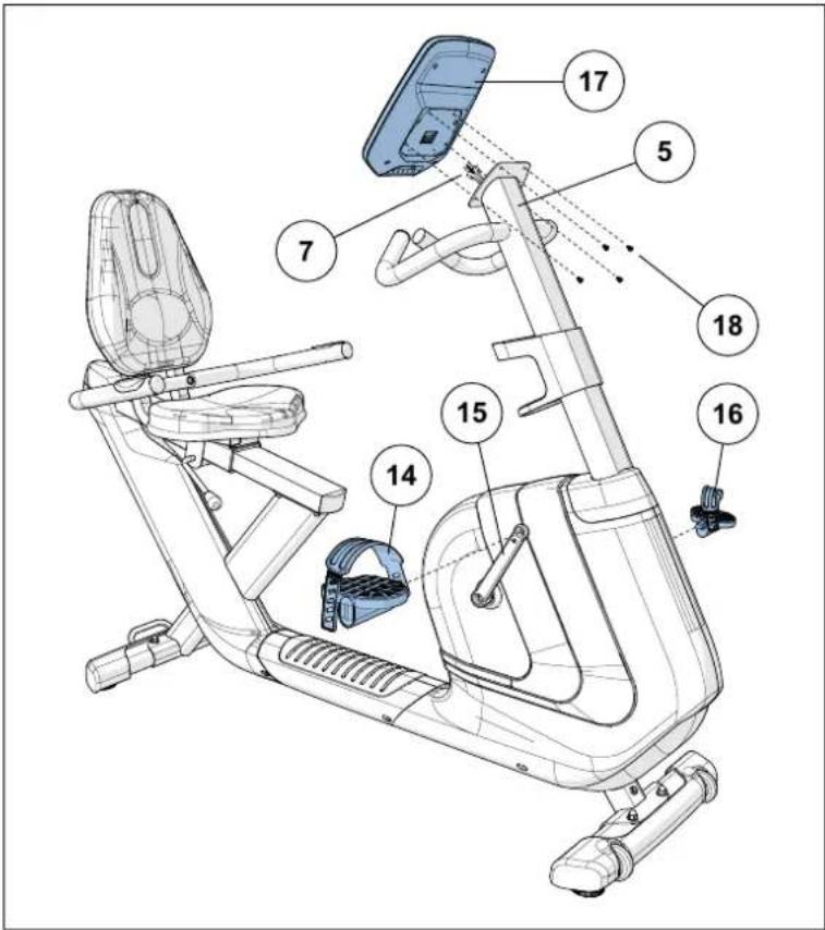 Horizon Fitness Comfort R - ENSAMBLAJE DEL MODELO COMFORT R PASO 7 - 2