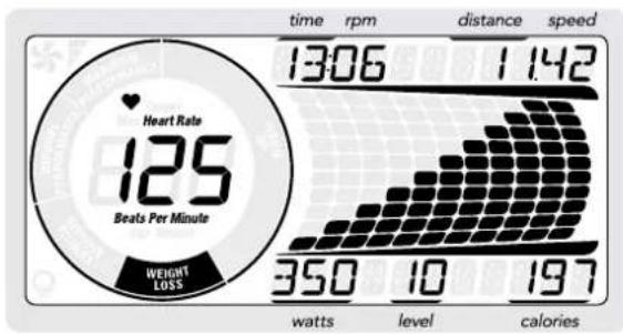Horizon Fitness Comfort R - FUNCIAMIENTO DE LA CONSOLA DEL MODELO COMFORT U - 3
