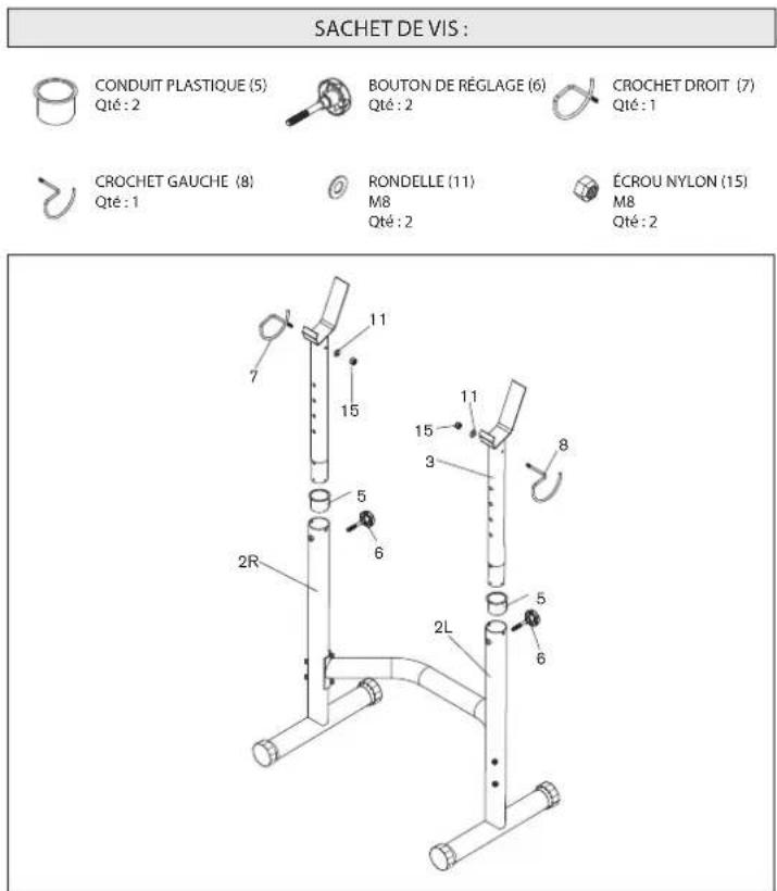 Horizon Fitness Adonis - ÉTAPE 2 - 1