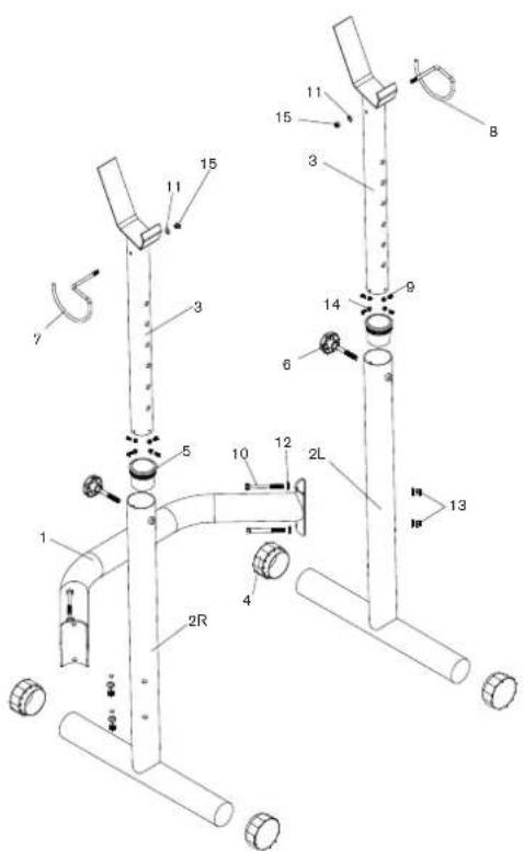 Horizon Fitness Adonis Plus - Etirement des JAMBES et du BAS du DOS - 2