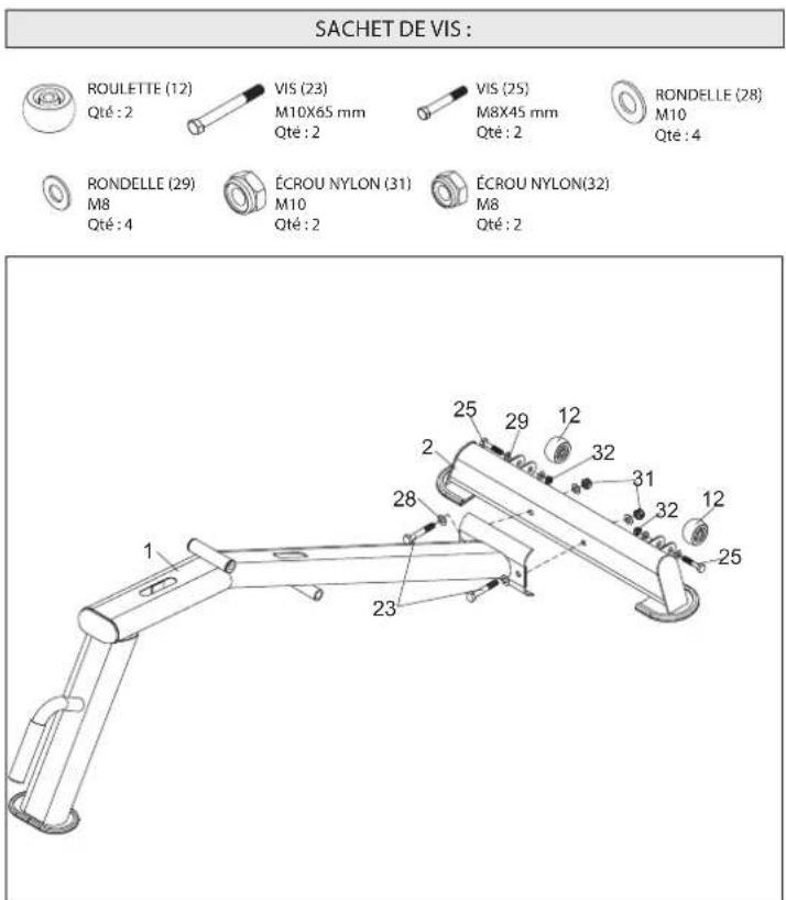 Horizon Fitness Adonis Plus - Étape 1 - 3