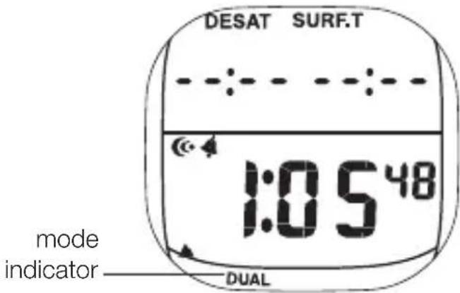 Scubapro Xtender - Surface time - 1
