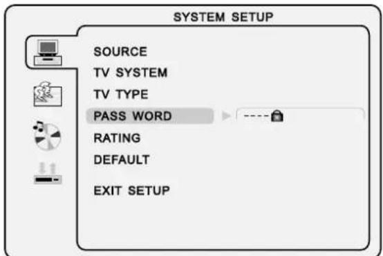 VESTEL 1530 - Password (mot de passe) - 3