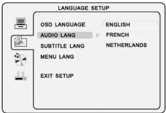VESTEL 1530 - Installation de langue - 2