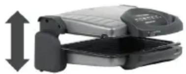 Rommelsbacher KG 2000 - Pos. A - Cottura a griglia a dato Pos. B - Gratinare - 2
