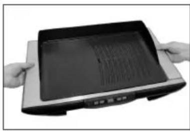 Rommelsbacher BBQ 2012 E - Recessed grips for carrying - 1