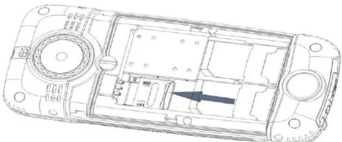 ITT Outlimits LX - Insertion de la carte mémoire/ Memory card - 1