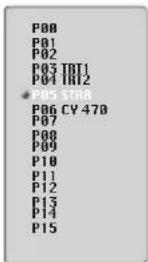 ITT CTV 2850 ST - Les indicateurs de la TV Sélection du Programme - 2