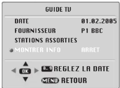 ITT CTV 2150 ST - GUIDE Télé (option) - 4