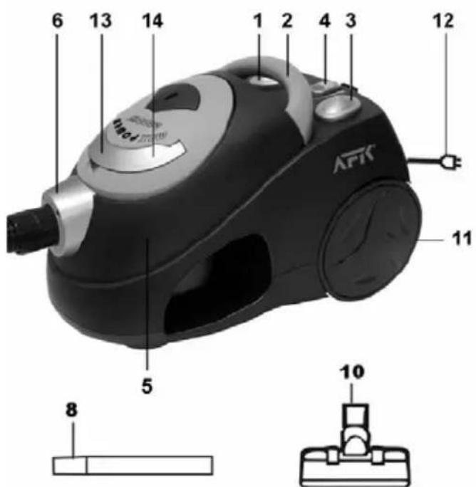 AFK BSC 2300 - I) COMPONENTS LIST FOR BSC-2300W.4 - 1