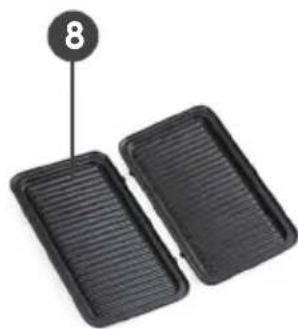 DOMO DO9055C - EINZELTEILEÜBERSICHT - 4