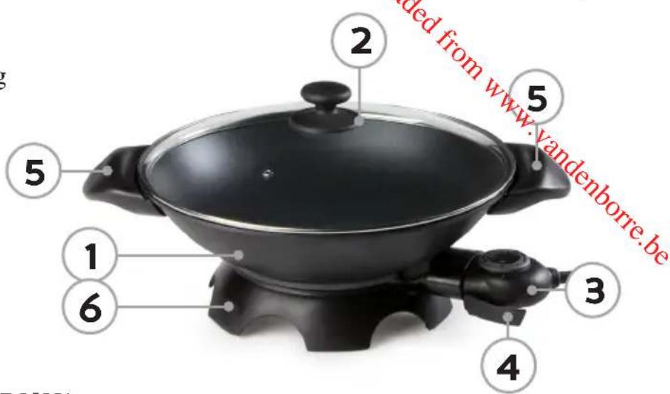 DOMO DO8708W - ONDERDELEN - 1