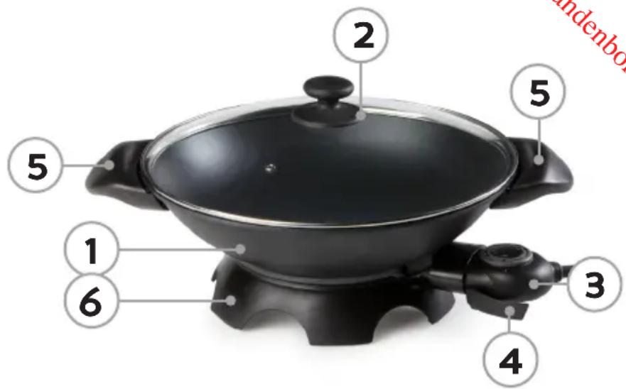 DOMO DO8708W - BESTANDTEILE - 1