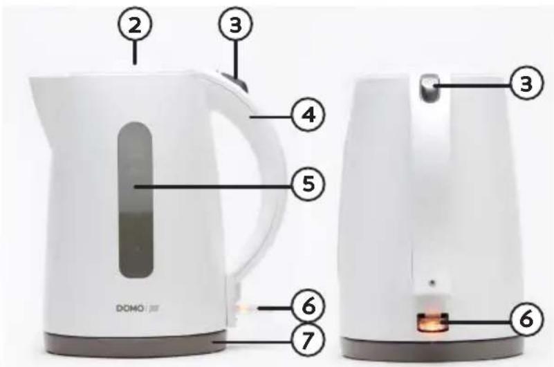 DOMO DO9134WK - CÁSTI - 2