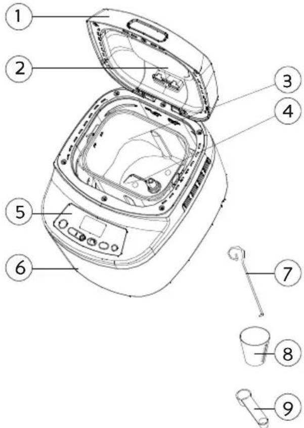 DOMO B3959 - PIEZAS - 1