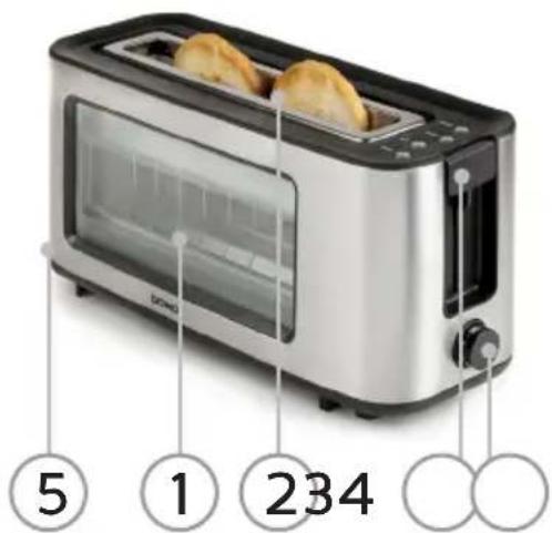 DOMO DO444T - PIEZAS - 1