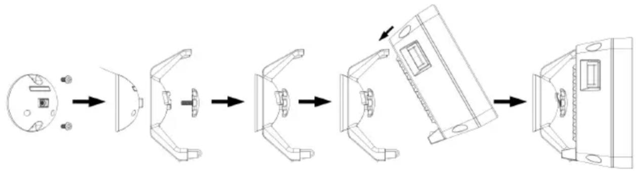DOMO DO7341H - HOW TO MOUNT THE APPLIANCE ONTO THE WALL - 2