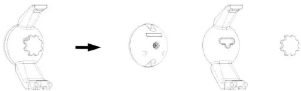 DOMO DO7341H - HOW TO MOUNT THE APPLIANCE ONTO THE WALL - 1