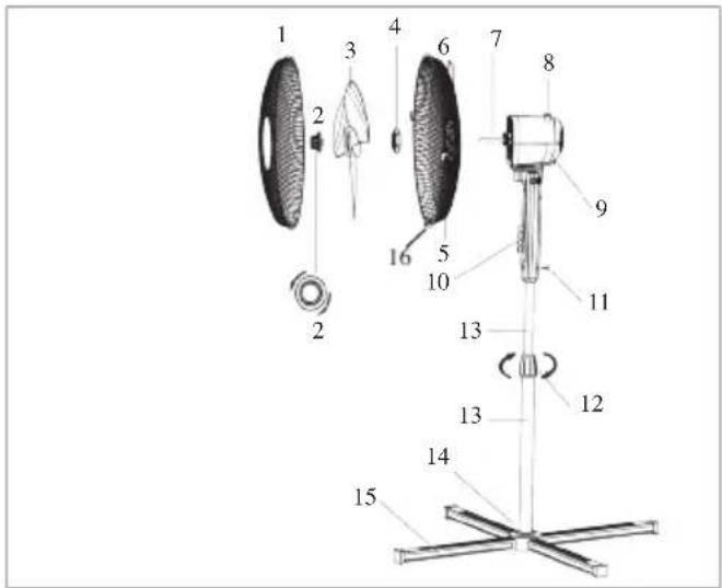 DOMO DO8140 - ČÁSTI: - 1