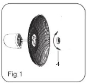 DOMO DO8140 - SESTAVENÍ OCHRANNÝCH MŘÍŽEK A VRTULE - 1