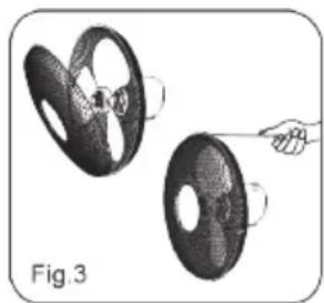 DOMO DO8140 - ZOSTAVENIE OCHRANNÝCH MRIEŽOK A VRTULE - 2