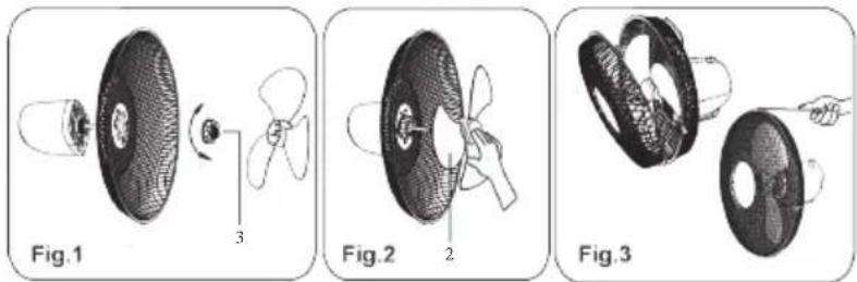 DOMO DO8138 - ZOSTAVENIE OCHRANNÝCH MRIEŽOK A VRTULE - 1