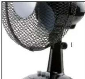 DOMO DO8138 - ASSEMBLAGE DES GRILLES ET DES PALES DU VENTILATEUR - 2