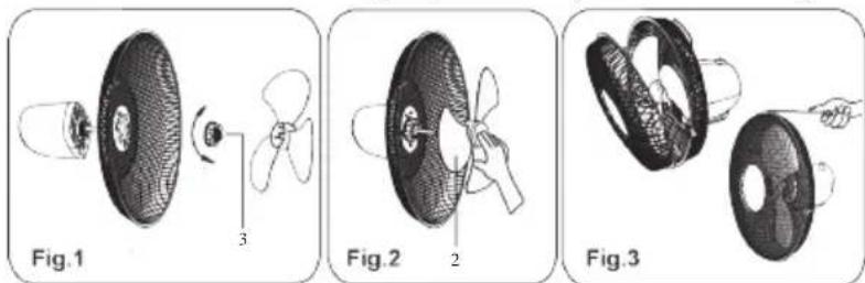 DOMO DO8138 - SESTAVENÍ OCHRANNÝCH MŘÍŽEK A VRTULE - 1