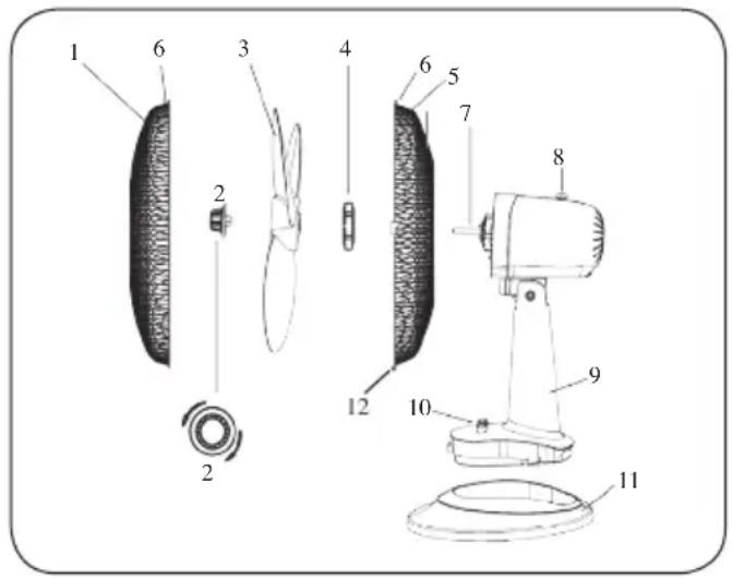 DOMO DO8139 - PARTS - 1
