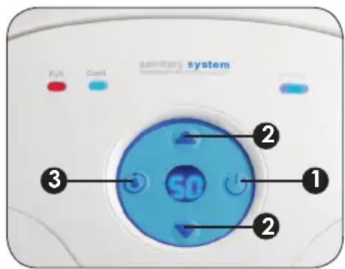 DOMO DO342DH - Botones para ajustar la humedad - 1