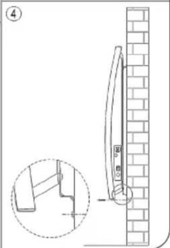 DOMO DO7317M - Montaje en la pared - 4