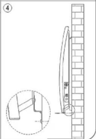 DOMO DO7317M - Installation au mur - 4