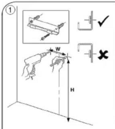 DOMO DO7317M - Montáž na zed' - 1