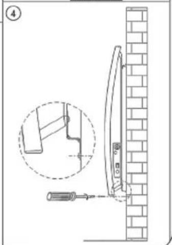 DOMO DO7317M - Installatie aan de muur - 4