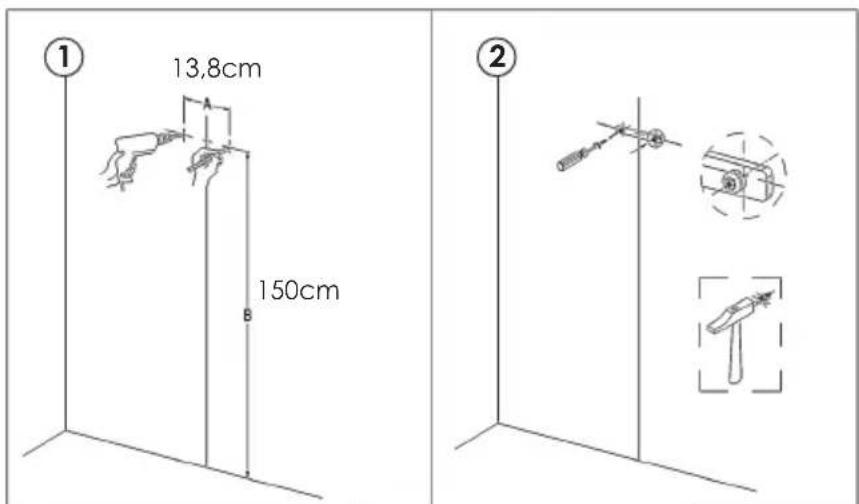 DOMO DO7316M - Soporte para la pared - 2