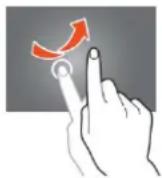 Axxion ATAB922 - Utilisation de l'écran tactile - 2