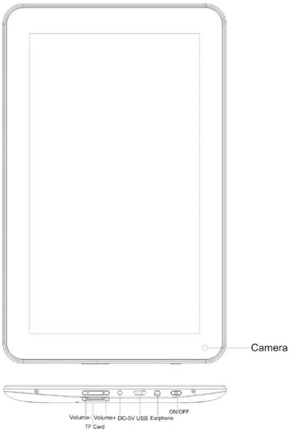 Axxion ATAB902 - Découvrir la tablette - 1