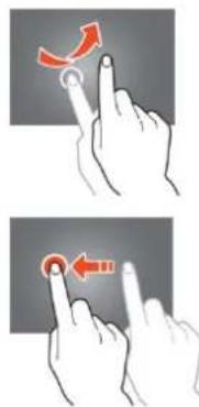 Axxion ATAB714 - Operating the touch screen - 2