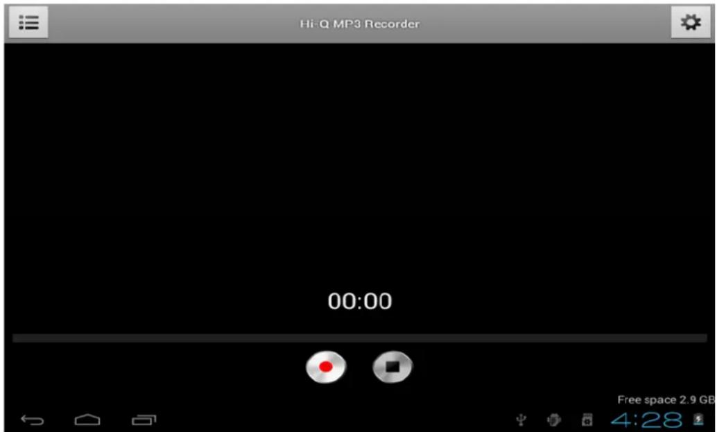 Axxion ATAB714 - Grabadora de MP3 de alta calidad - 1
