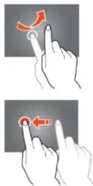 Axxion ATAB714 - Utilisation de l'écran tactile - 2