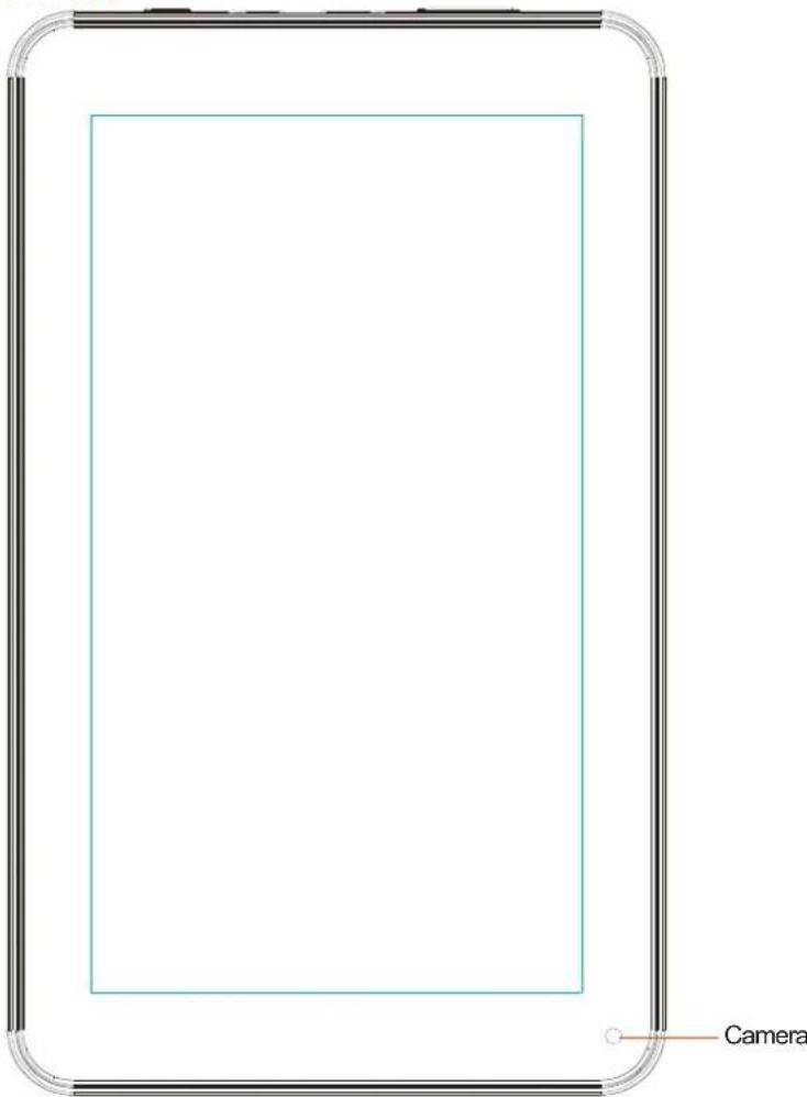 Axxion ATAB714 - Aufbau des Tablets - 1