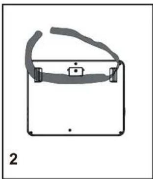 Axxion ADVP1303 - Installation du lecteur DVD portable dans un véhicule avertissement - 2