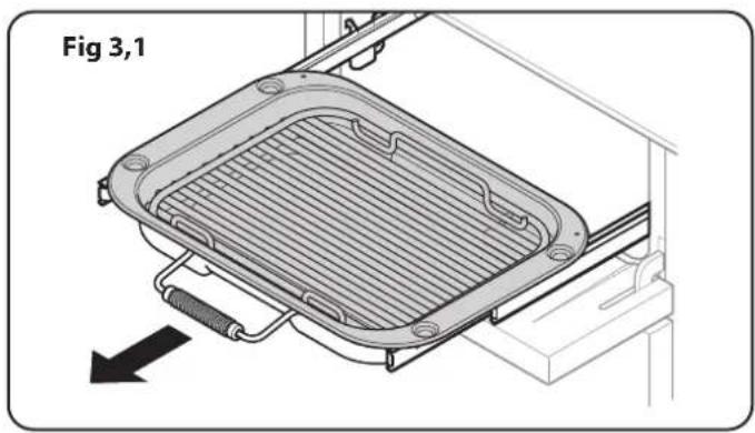 FALCON Nexus 90 Induction - Utilisation de la grille coulissant - 1