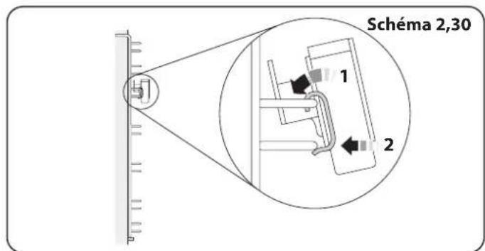 FALCON Nexus 90 Induction - Pour installer la grille coulissante - 3