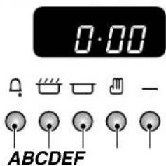 FALCON Professional Deluxe 90 Induction - Horloge 6 boutons - 1