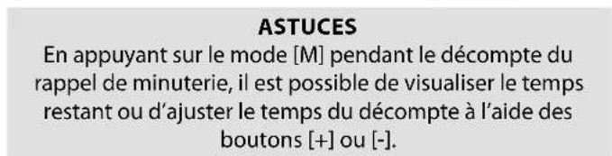 FALCON Classic Deluxe 100 Induction - Rerégler le rappel des minutes - 4