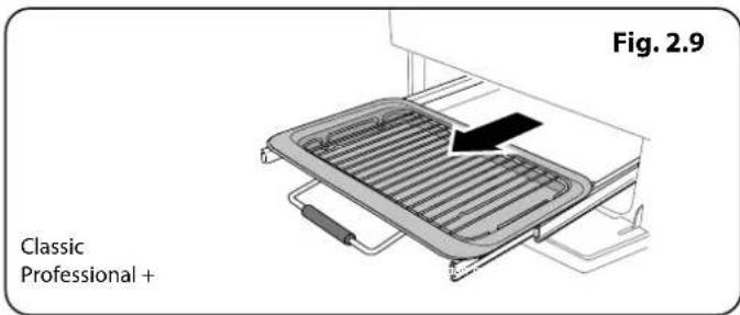 FALCON Classic Deluxe 100 Induction - Gril Coulissant « Glide-out » - 1