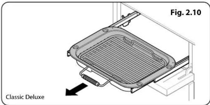 FALCON Classic Deluxe 100 Induction - Gril Coulissant « Glide-out » - 2
