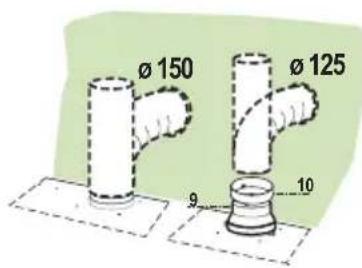 FALCON LEIHDC90BBEU - LUCHTUITGANG - AANZUIGENDE UITVOERING - 1